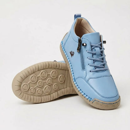Amaia - Zapatillas ergonómicas de confort diario con cremallera