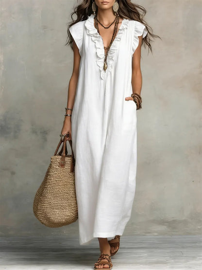 Leonor - Vestido largo Bohemio