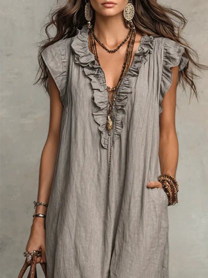 Leonor - Vestido largo Bohemio