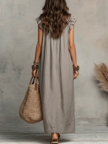 Leonor - Vestido largo Bohemio