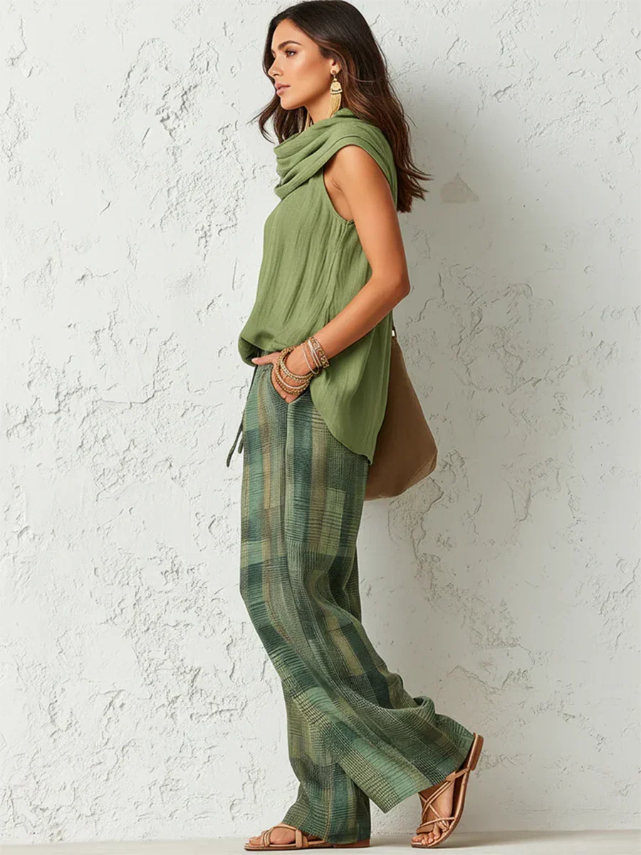 Marina - Conjunto Esencia Natural cómodo con elegancia artesanal