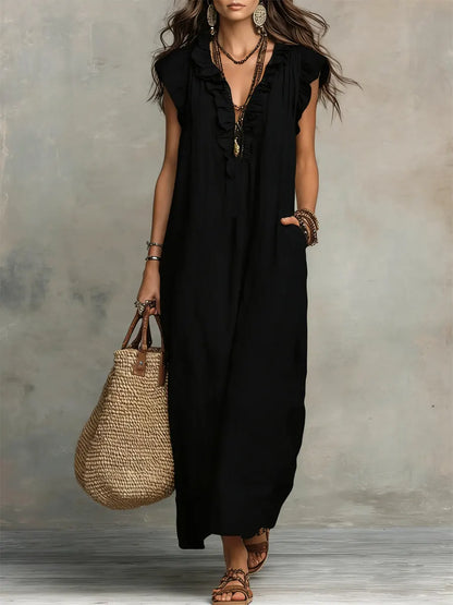 Leonor - Vestido largo Bohemio