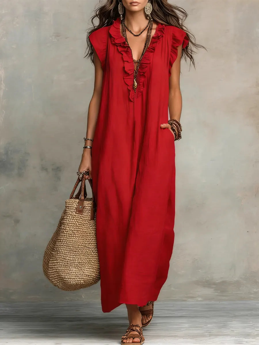 Leonor - Vestido largo Bohemio