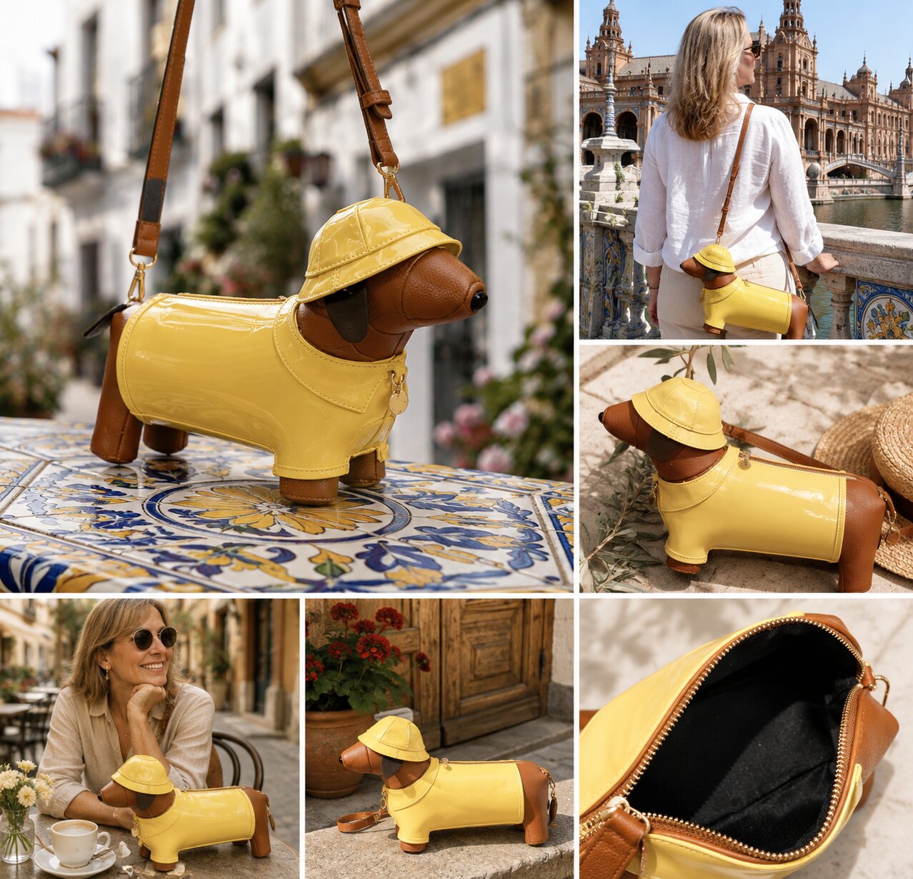 Perrito - Bolso Dachsund Impermeable