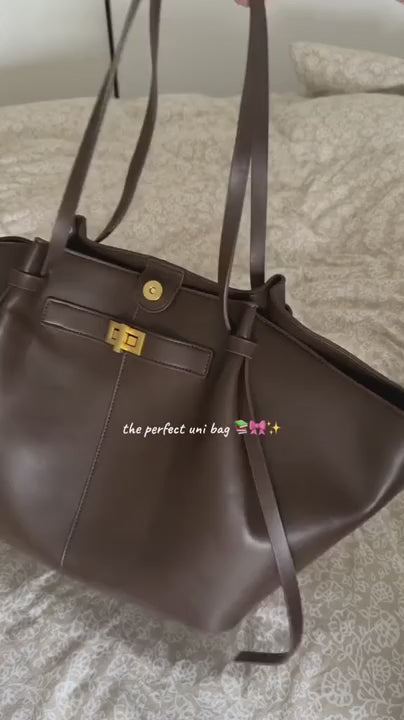 LIV - Sac élégant au quotidien en cuir de grande capacité