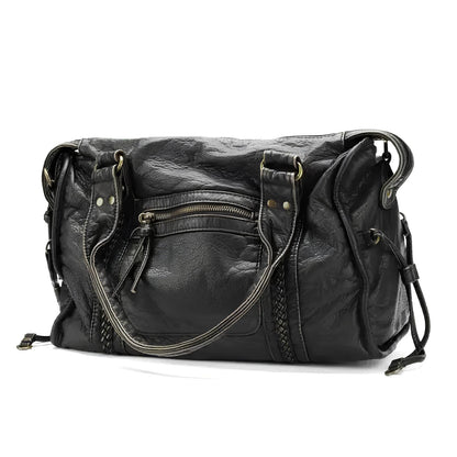 RAQUEL - Bolso Bandolera para el Día a Día en cuero estructurado - CARMEN VELVET