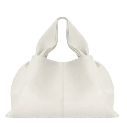 Rosa - Bolso Bandolera en cuero suave - Blanco - CARMEN VELVET