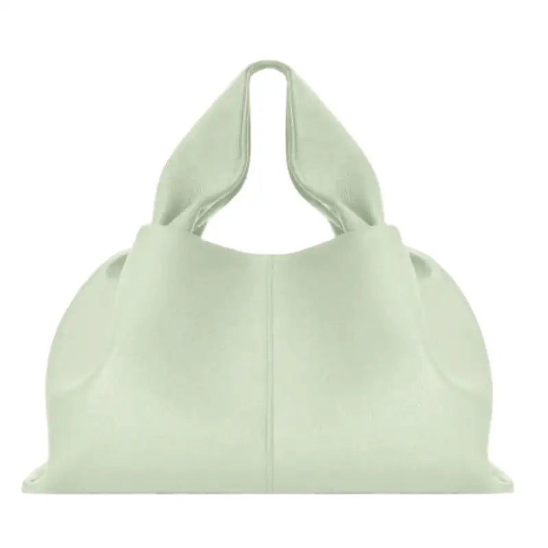 Rosa - Bolso Bandolera en cuero suave - Verde - CARMEN VELVET