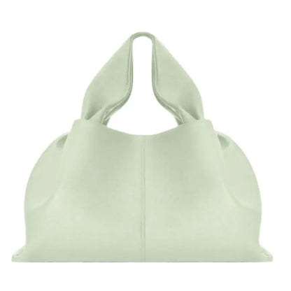 Rosa - Bolso Bandolera en cuero suave - Verde - CARMEN VELVET