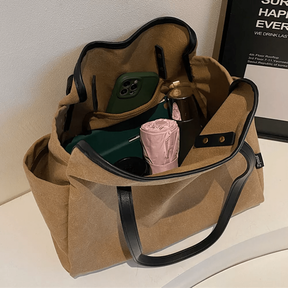 TITA - Bolso Grande en tejido - CARMEN VELVET