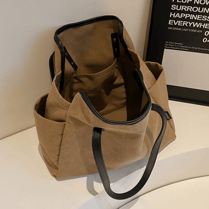 TITA - Bolso Grande en tejido - CARMEN VELVET