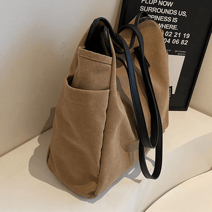 TITA - Bolso Grande en tejido - CARMEN VELVET