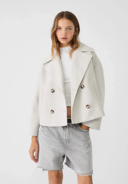 Daniela - Chaqueta cruzada elegante con botones