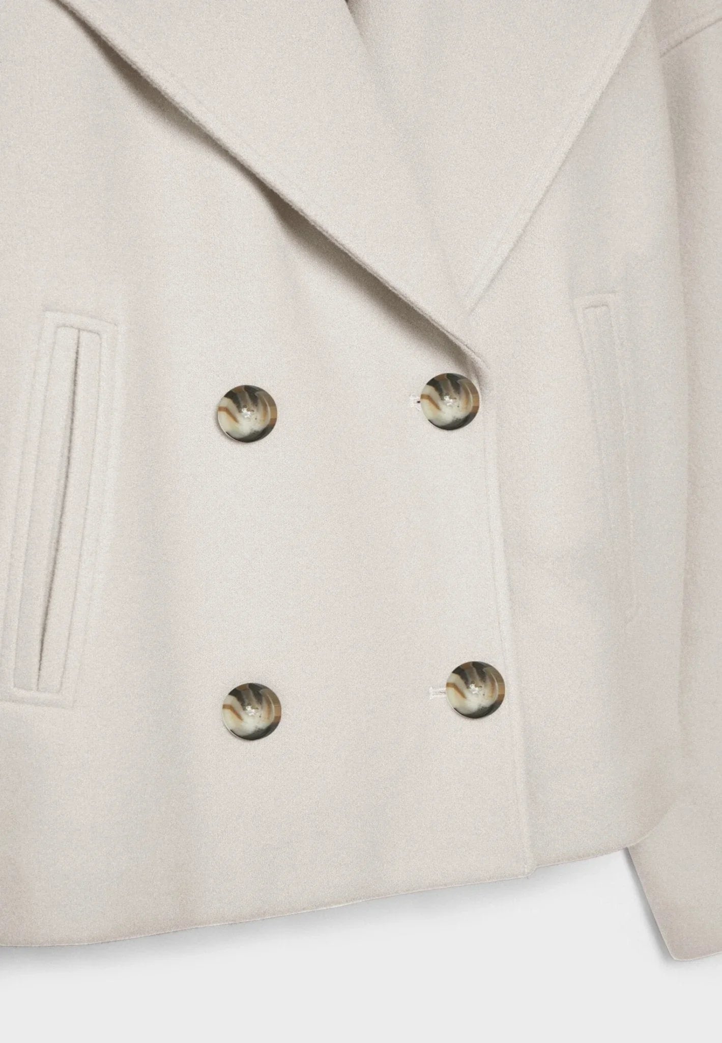 Daniela - Chaqueta cruzada elegante con botones