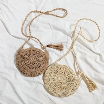 Arlet - Sac bandoulière rond avec pompon — image 6