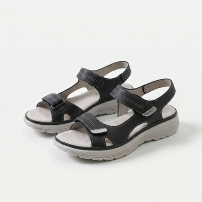 Malena - Sandalias de confort ergonómico con suela de buen agarre