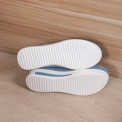 Olga - Zapatillas de confort diario con cremallera