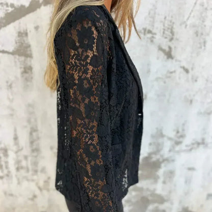 Lara - Blazer de encaje floral