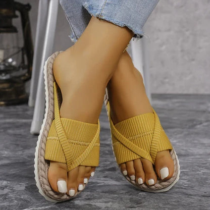 Mara - Chanclas veraniegas de confort diario