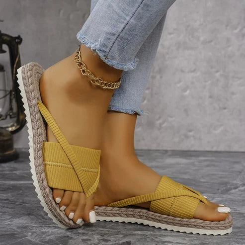Mara - Chanclas veraniegas de confort diario