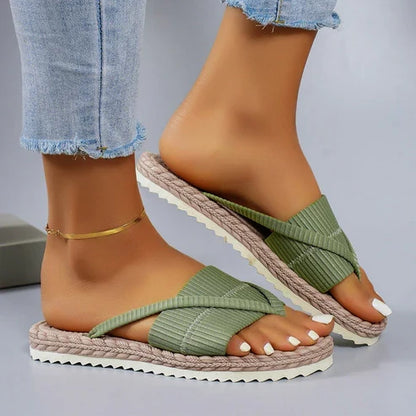 Mara - Chanclas veraniegas de confort diario