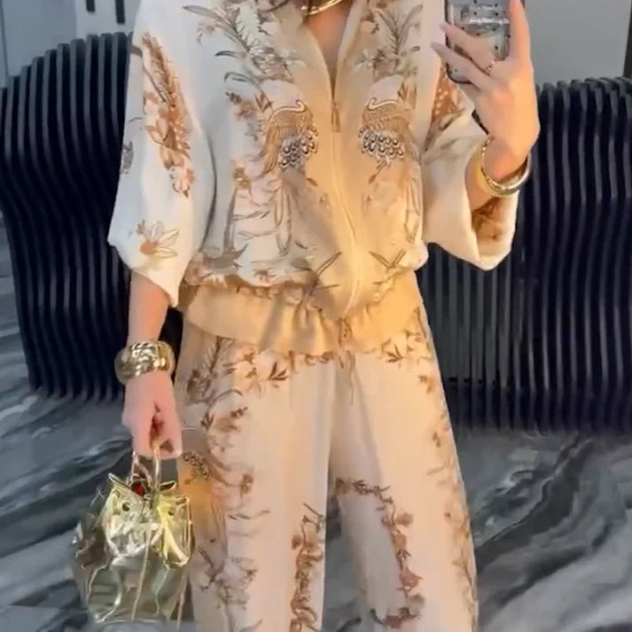 Vanesa - Conjunto elegante de dos piezas