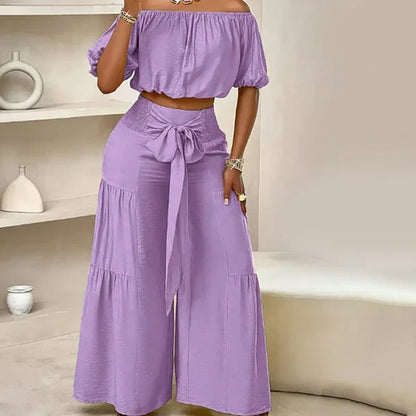 Lidia - Conjunto elegante de dos piezas