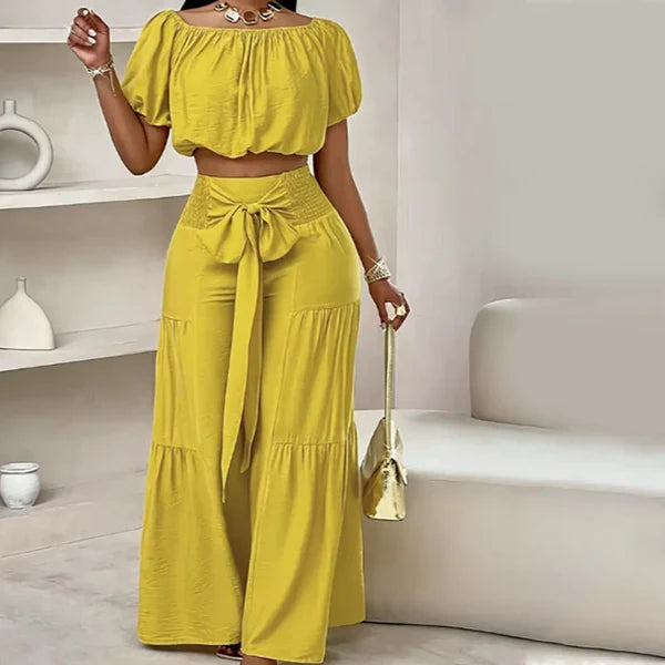 Lidia - Conjunto elegante de dos piezas