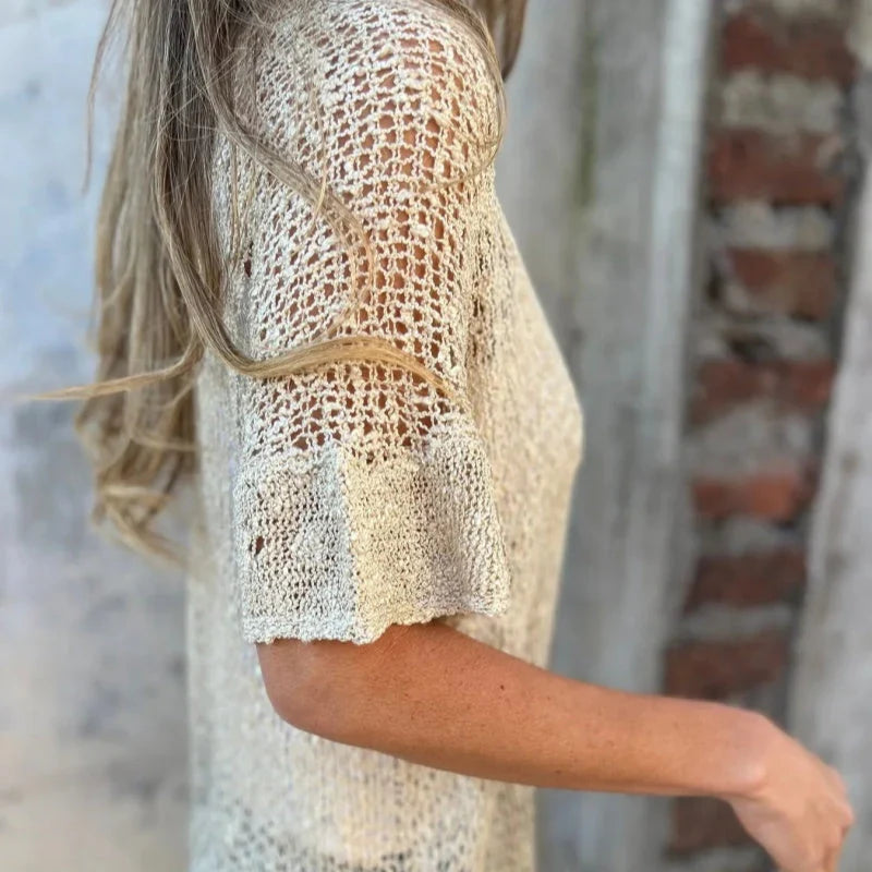 Noa - Blusa de punto con botón