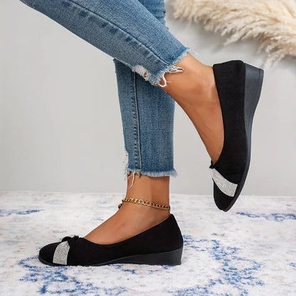 Abril - Zapatos ligeros y ergonómicos con cuña