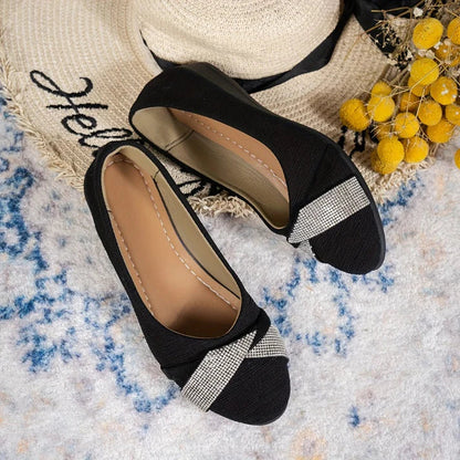 Abril - Zapatos ligeros y ergonómicos con cuña