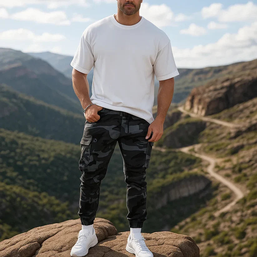 Hugo - Pantalones de camuflaje