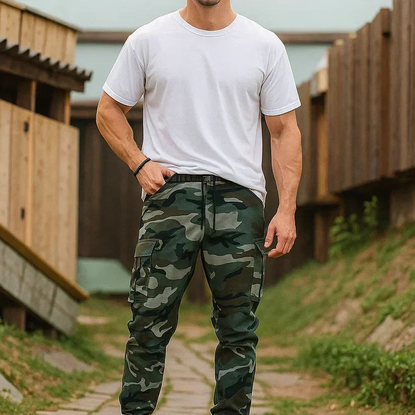 Hugo - Pantalones de camuflaje