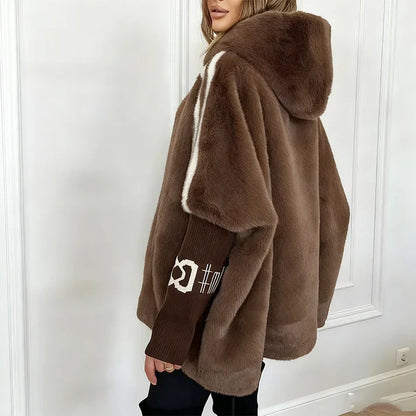 Loreta - Chaqueta de estilo diario con capucha y cremallera