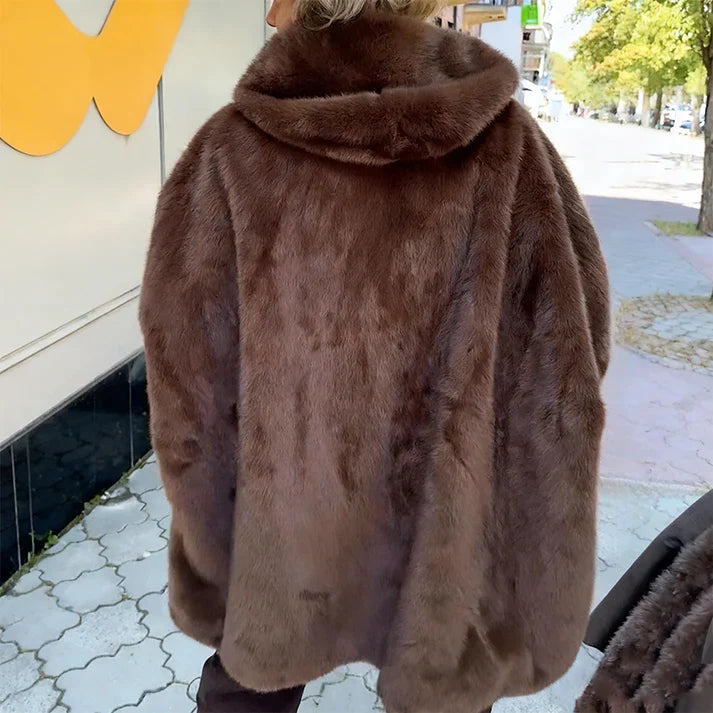 Loreta - Chaqueta de estilo diario con capucha y cremallera