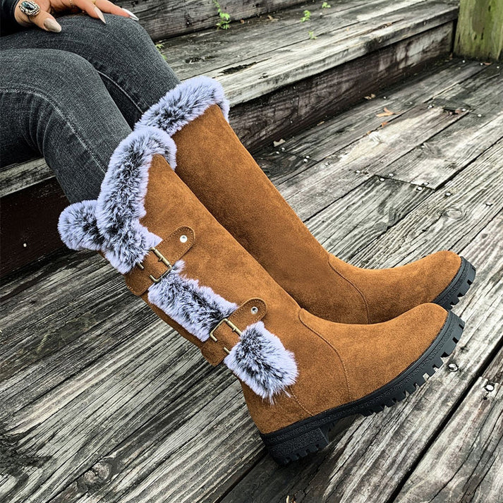 Lisandra - Botas de nieve con forro cálido