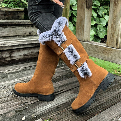 Lisandra - Botas de nieve con forro cálido