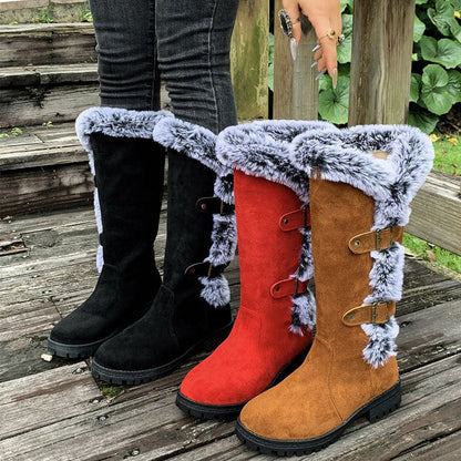 Lisandra - Botas de nieve con forro cálido
