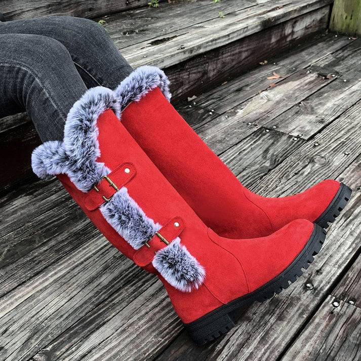 Lisandra - Botas de nieve con forro cálido