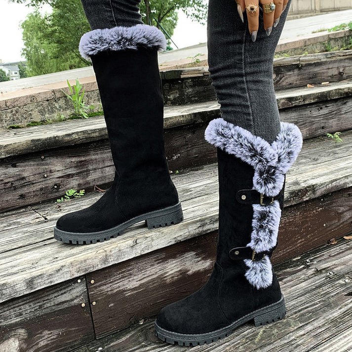 Lisandra - Botas de nieve con forro cálido