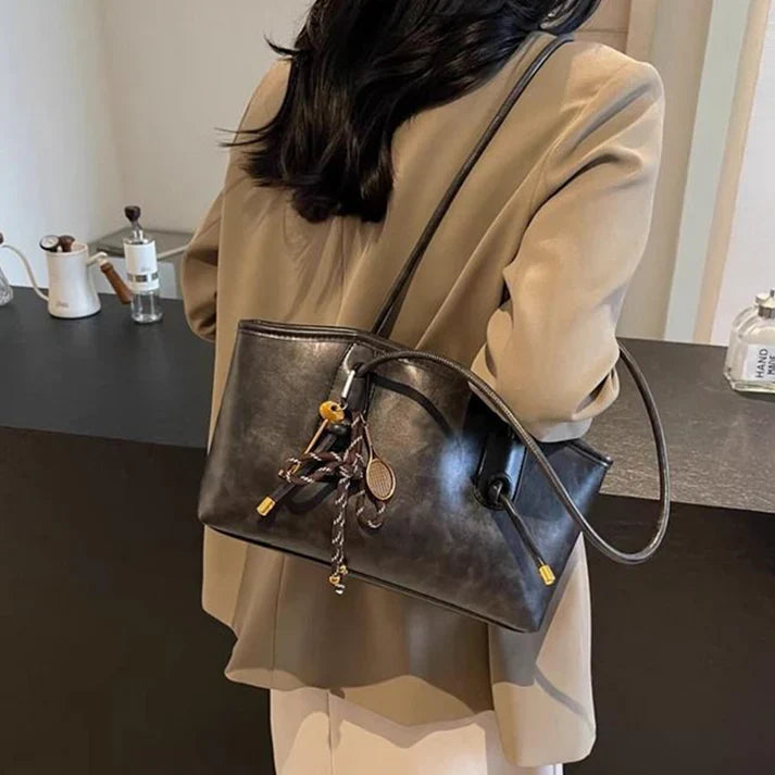 Solana - Bolso vintage de piel sintética