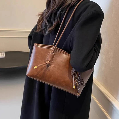 Solana - Bolso vintage de piel sintética