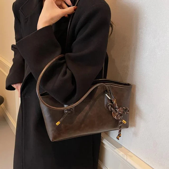 Solana - Bolso vintage de piel sintética