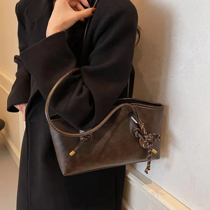 Solana - Bolso vintage de piel sintética