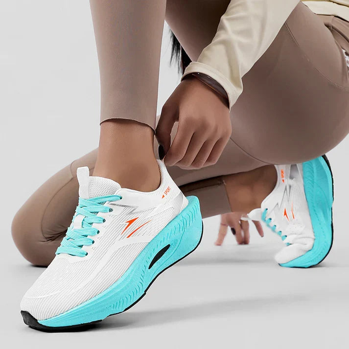 Nerea - Zapatillas deportivas transpirables con amortiguación ligera y pisada confortable para correr y entrenar
