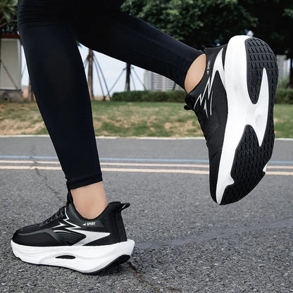 Nerea - Zapatillas deportivas transpirables con amortiguación ligera y pisada confortable para correr y entrenar