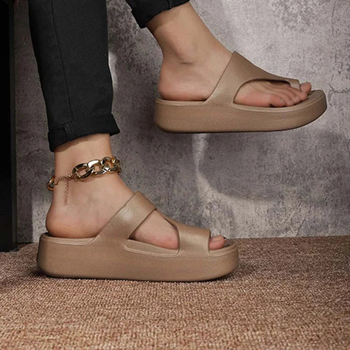 Valeria - Sandalias con plataforma ligera y pisada confortable
