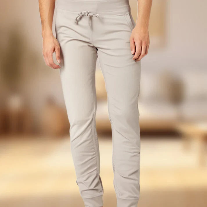 Natalia - Pantalón capri ajustado de tiro alto