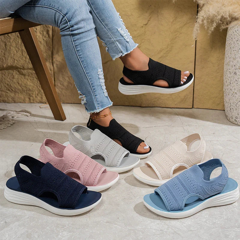 Bianca - Sandalias ergonómicas de confort diario