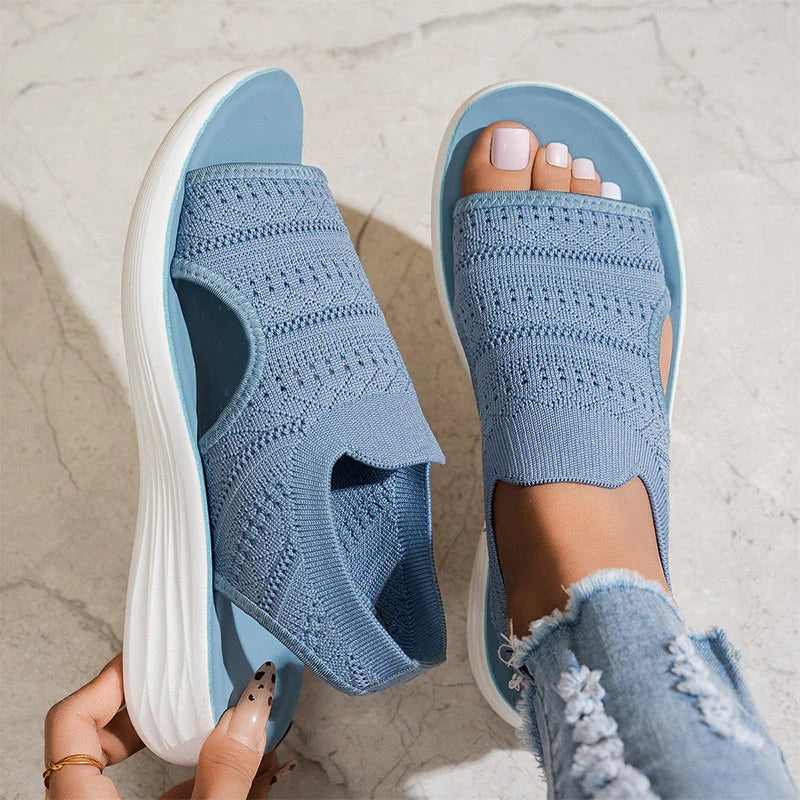 Bianca - Sandalias ergonómicas de confort diario